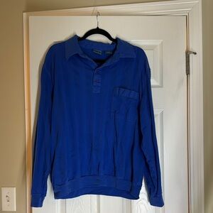 Men's Royal Blue Long Sleeve Shirt